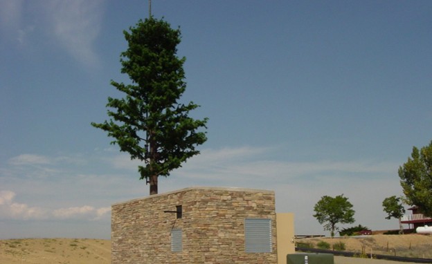 Comm shelter stone veneer