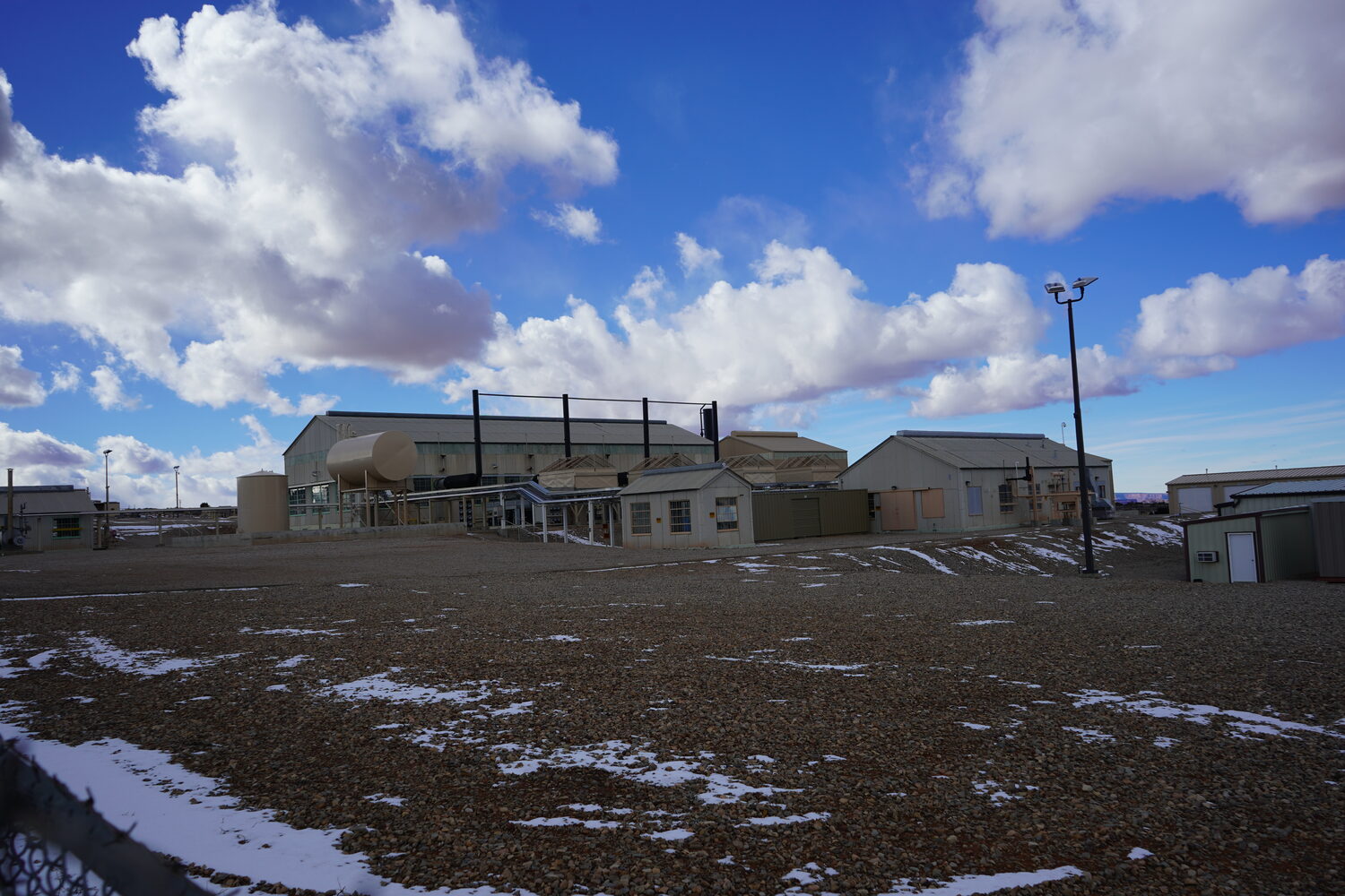 Onshore natural gas compressor station — application context for hazardous-rated enclosures
