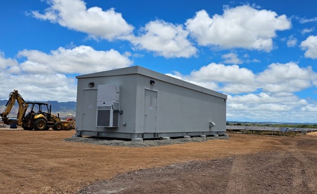 Substation exterior in Hawaii