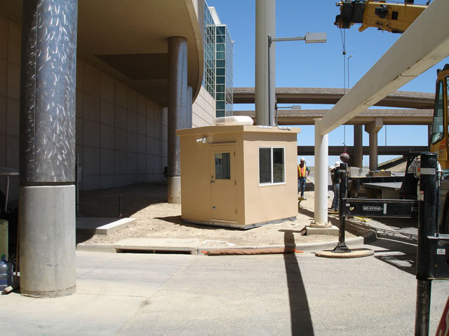 DIA guard booth